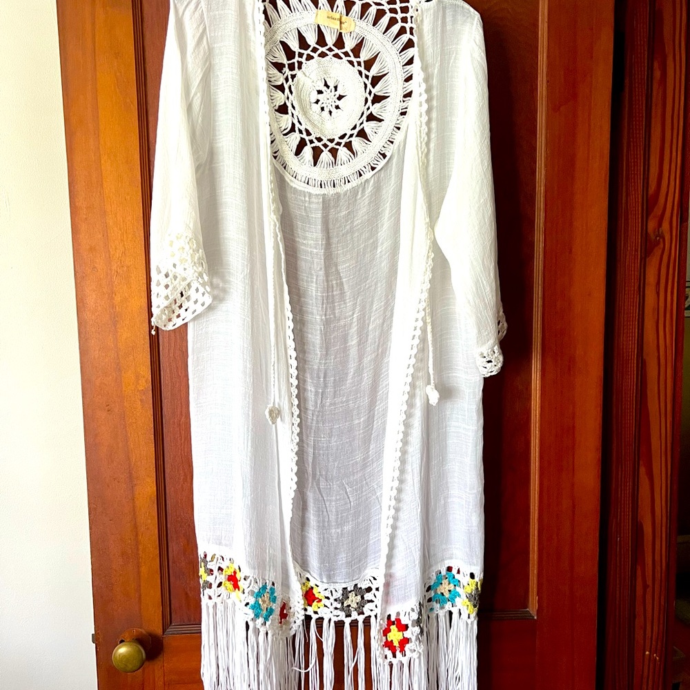 3/4 length sleeve cardigan style